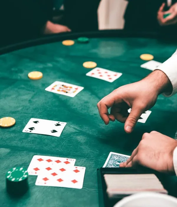 Concentrated user encircled by shining virtual casino features and sparkling motion, mirroring the vibrant energy of CrownBD in Bangladesh